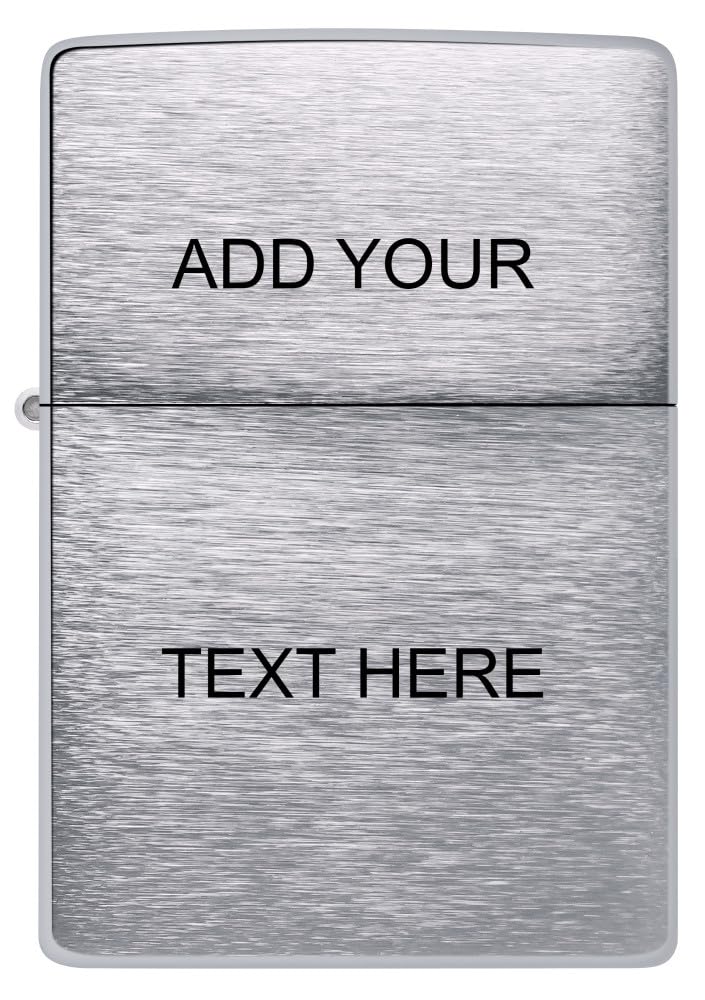 Zippo Antique Silver Plate Pocket Lighter - Windproof & Refillable Flip-Top Metal Lighter - Everyday Use Pocket Lighters - Luxury Lighters Made in USA