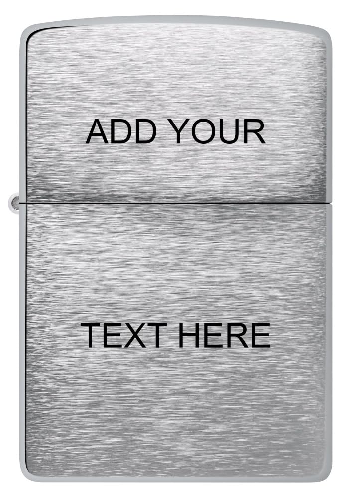 Zippo Antique Silver Plate Pocket Lighter - Windproof & Refillable Flip-Top Metal Lighter - Everyday Use Pocket Lighters - Luxury Lighters Made in USA