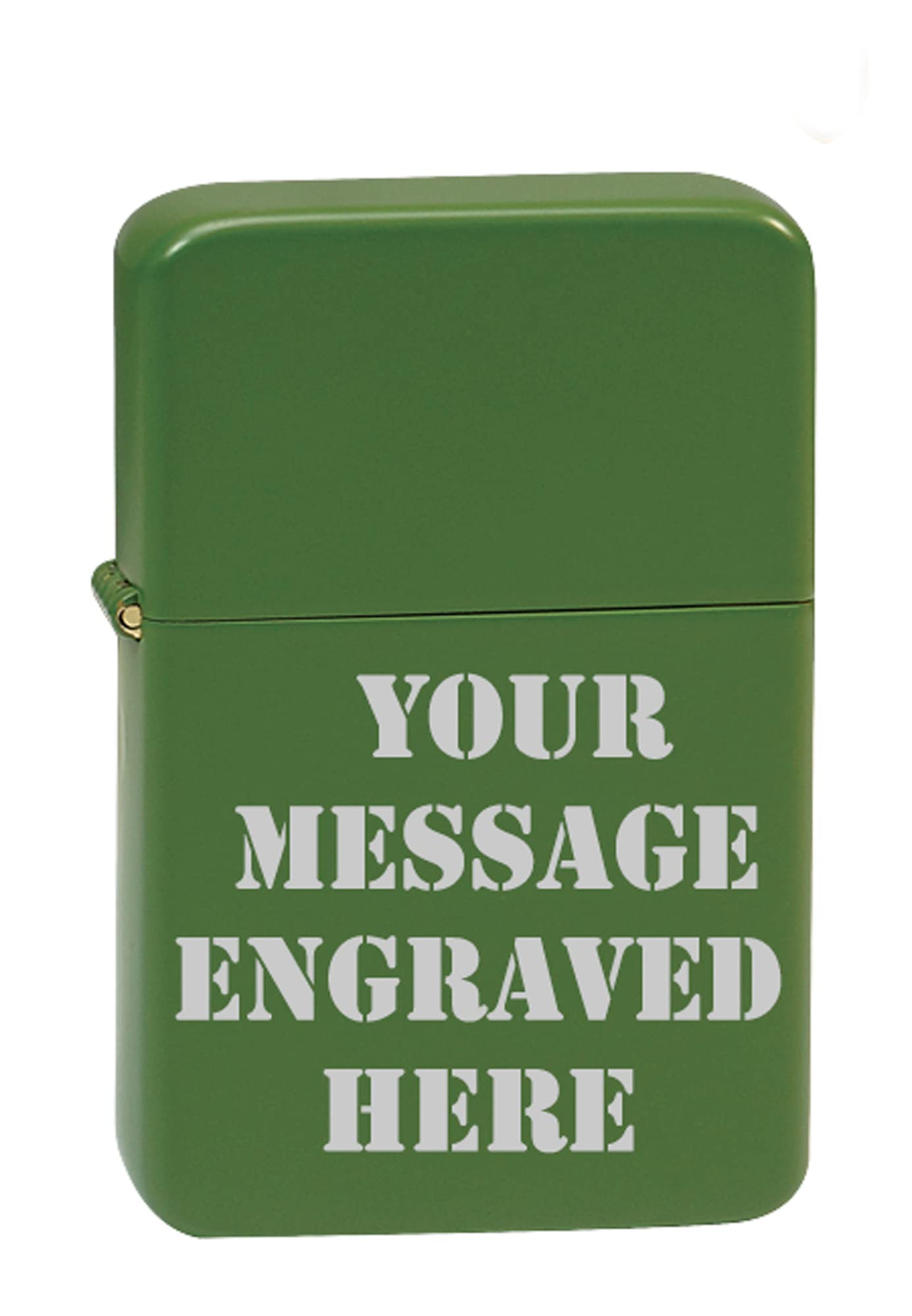 Groomsman Personalized Windproof Lighter - Free Laser Engraving for Him Husband Father Groomsmen Boyfriend Silver Dad (Indigo Blue) - Christmas, Halloween & Valentines Day Gift