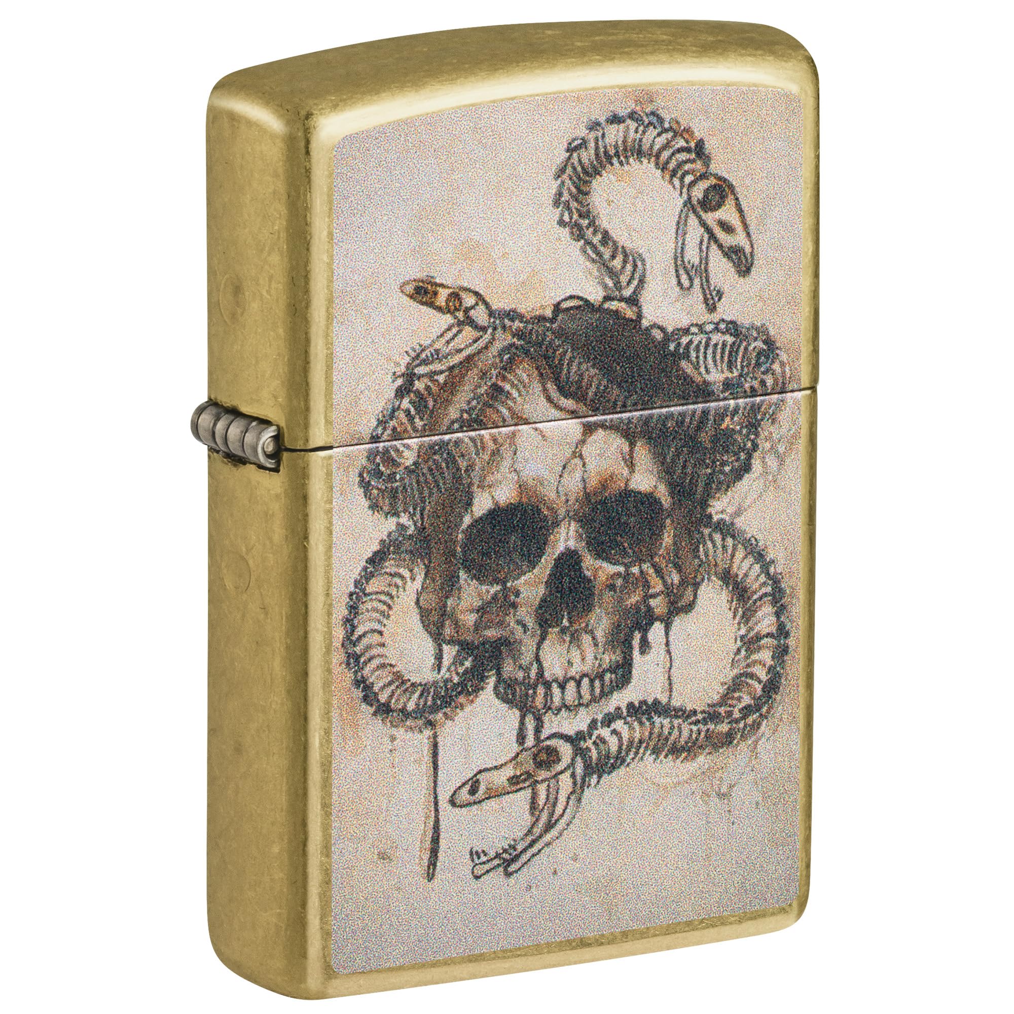 Zippo Rietveld Ace of Spades Design Street Chrome Pocket Lighter
